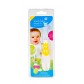 BRUSH-BABY BabySonic PRO - Szczoteczka soniczna dla dzieci w wieku 0-3 lat żółta