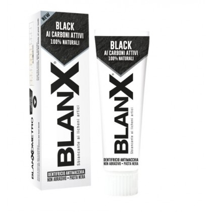 BLANX Black - czarna pasta wybielająca do zębów z aktywnym węglem 75 ml
