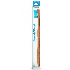 Humble Brush - ekologiczna szczoteczka do zębów z bambusa, miękka, niebieska