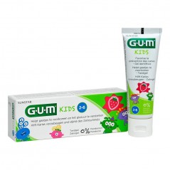 GUM Sunstar Kids - pasta do zębów dla dzieci w wieku od 2-6 lat o smaku truskawkowym (50 ml)
