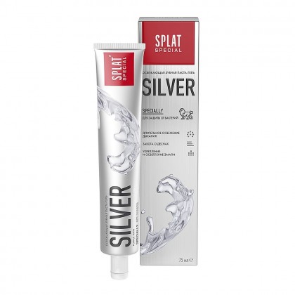 Splat Silver - odświeżająca i pielęgnująca pasta do zębów 75 ml