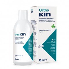 ORTHOKIN płyn do płukania jamy ustnej dla osób noszących aparat ortodontyczny (smak miętowy) 500 ml