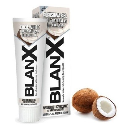 BLANX Coco White - pasta do zębów z naturalnym olejem kokosowym 75 ml