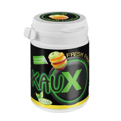 KAUX Ksylitol - gumy do żucia z ksylitolem o smaku owocowym 40 szt.