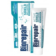 Biorepair Active Shield - pasta do zębów przeciw ubytkom w szkliwie 75 ml