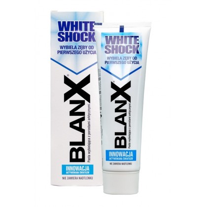BLANX White Shock z kryształami ActiluX