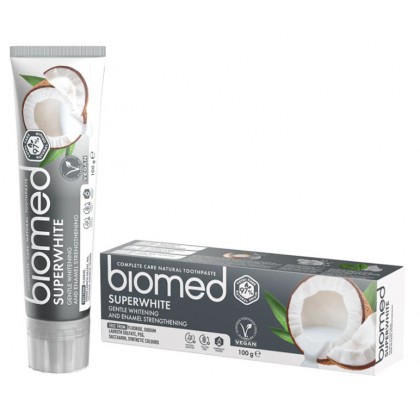 Biomed Superwhite - wybielająca pasta do zębów z kokosem 100 g
