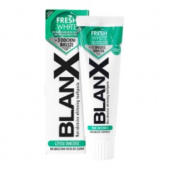 BLANX Fresh White - Wybielająca pasta do zębów z systemem podwójnych enzymów, 75 ml