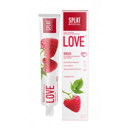 Splat Love - wybielająca i antybakteryjna pasta do zębów o smaku malinowym 75 ml