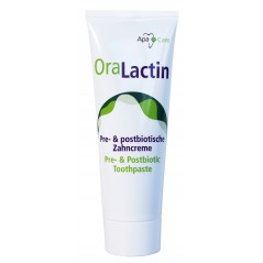 APACARE OraLactin - remineralizująca pasta do zębów z hydroksyapatytem i postbiotykami, 75 ml