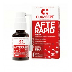 CURASEPT AFTE RAPID - spray ochronny na afty i zmiany błony śluzowej jamy ustnej - 15 ml