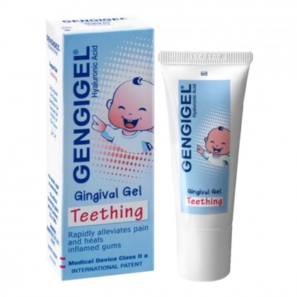 GENGIGEL Teething Baby 0,54% HA - żel na ząbkowanie z kwasem hialuronowym, 20 ml