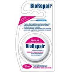 BioRepair Floss Expand 50m - nić nylonowa, niewoskowana, remineralizująca (różowa)