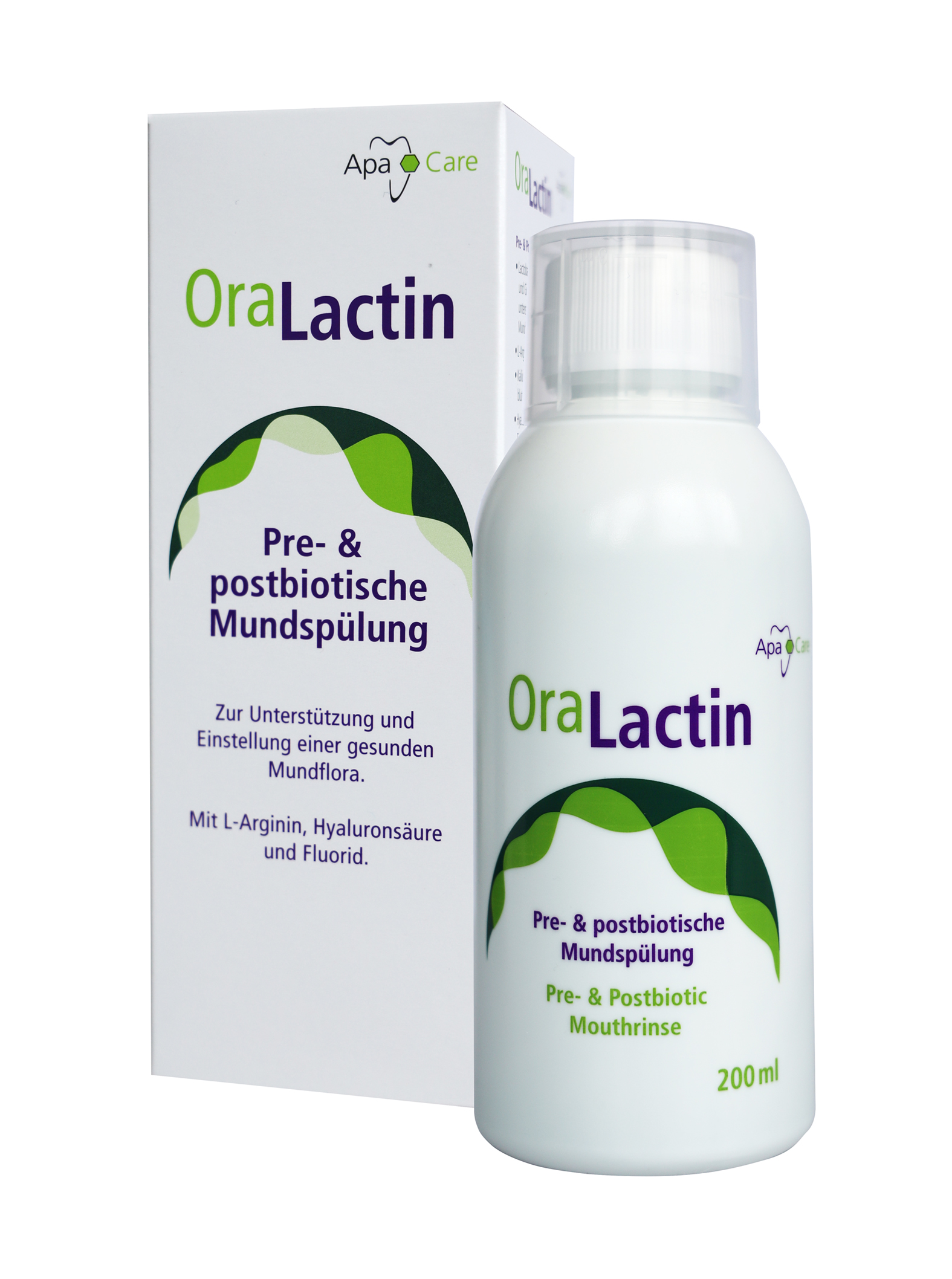 APACARE OraLactin postbiotyczny płyn do płukania jamy ustnej