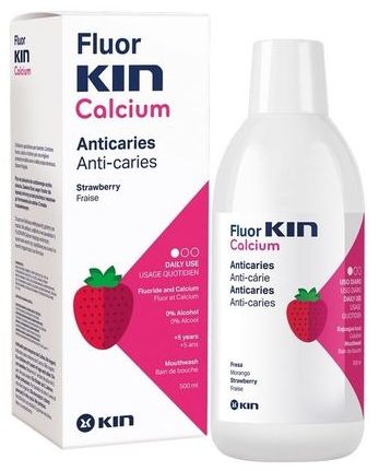 KIN Fluor Calcium - płyn przeznaczony specjalnie dla dzieci